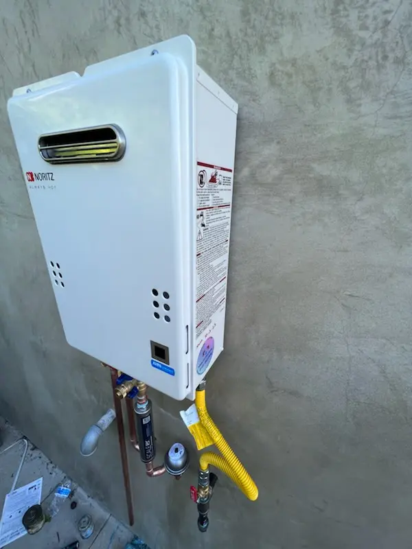 Tankless water heater installation for Yulee homes